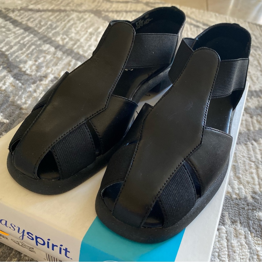 Aerosoles Black Sandals